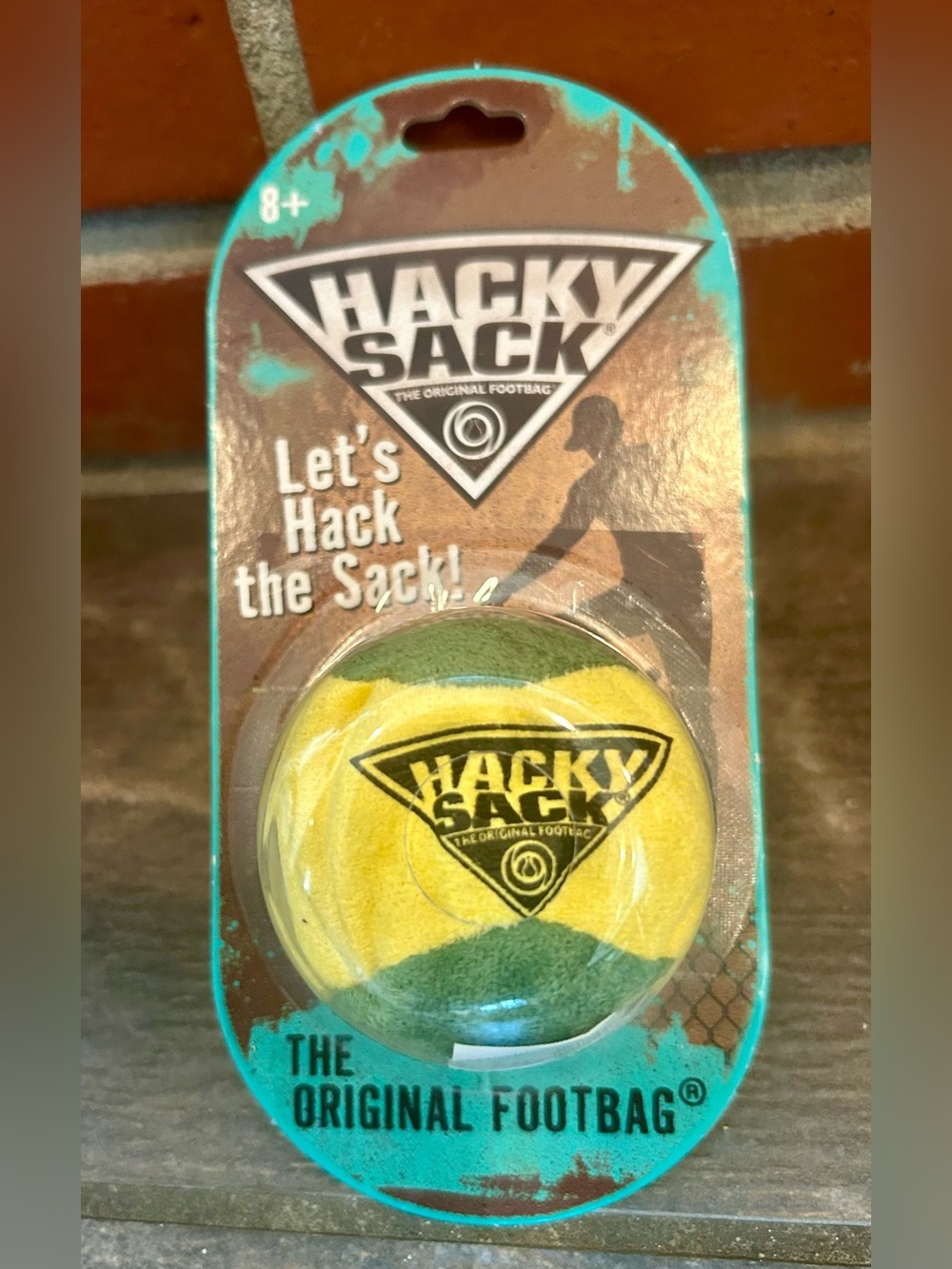 Hacky Sack By PlayMonster 2026 The Original Footbag Yellow & Green - SHIPS NOW